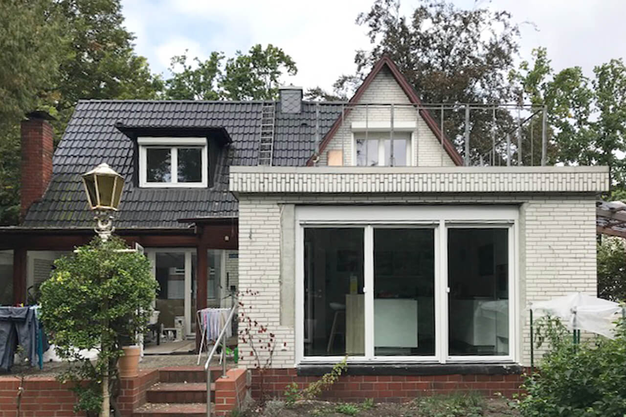 Rückseite Altbau Rückseite Altbau